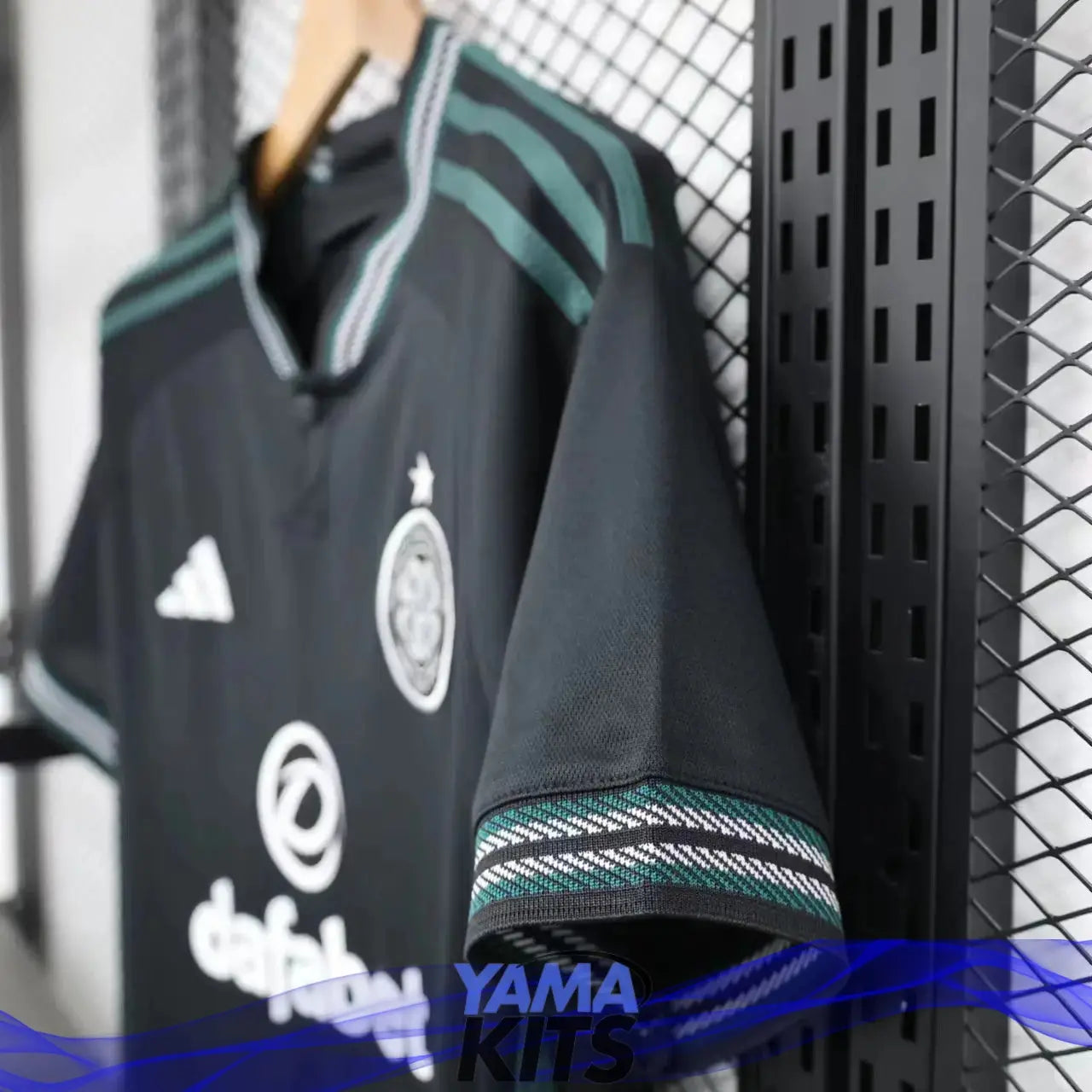 Maillot Celtic extérieur "Noir" 2023/2024 YamaKits Foot
