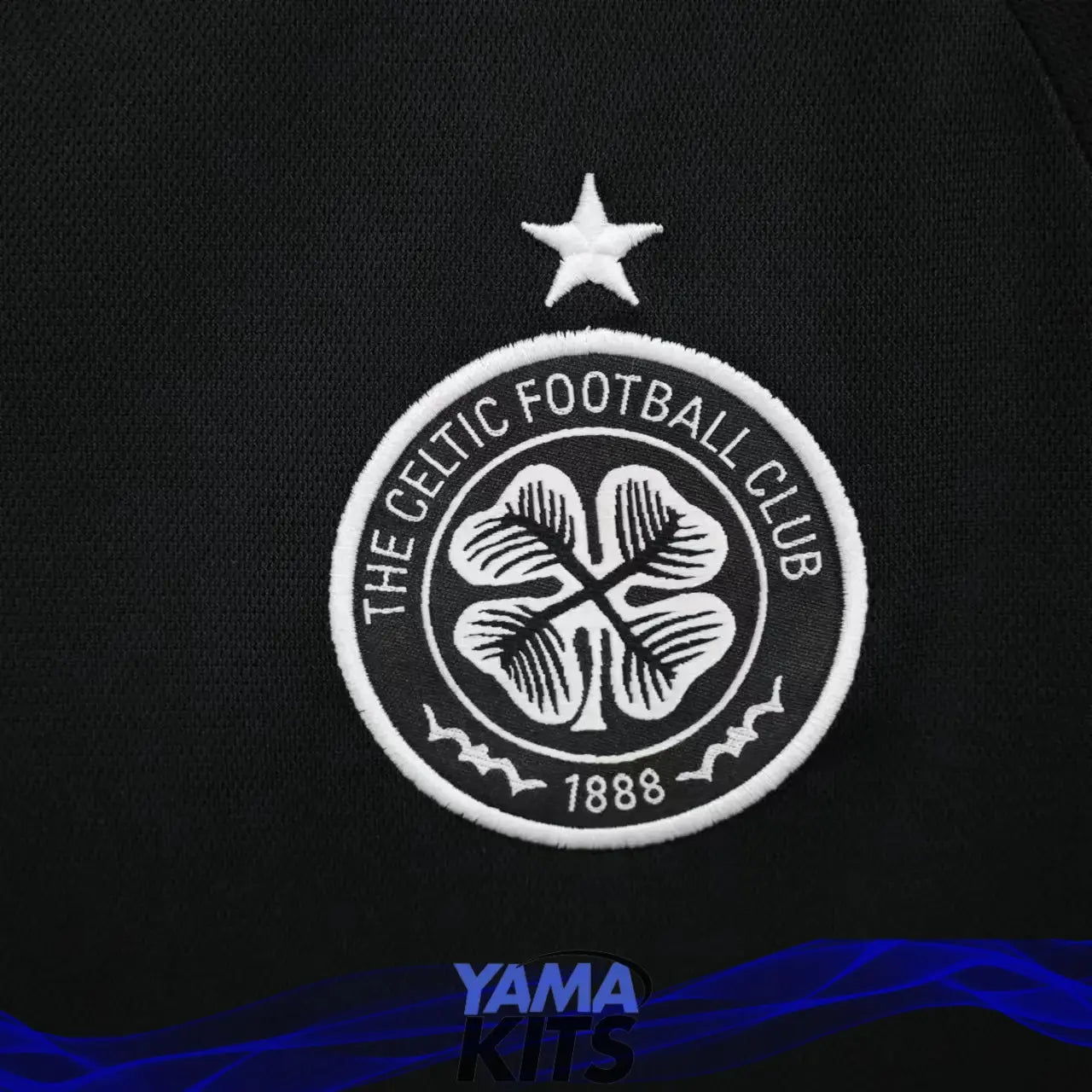 Maillot Celtic extérieur "Noir" 2023/2024 YamaKits Foot