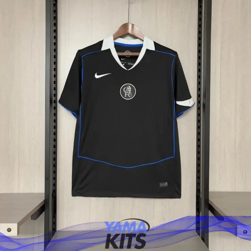 Maillot Chelsea extérieur "Noir" 2025/2026 YamaKits Foot