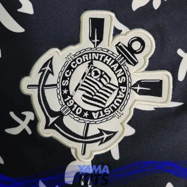 Maillot Corinthians third "noir" 2022/20223 YamaKits Foot