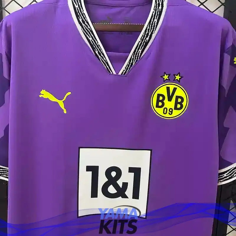 Maillot Dortmund gardien de but "Violet" 2024/2025 YamaKits Foot