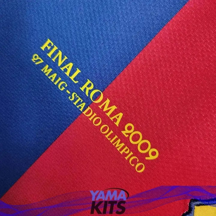 Maillot FC Barcelone RETRO domicile 2008/2009 YamaKits Foot