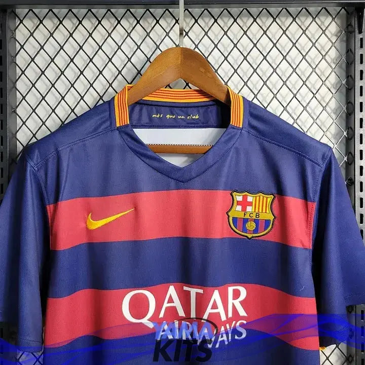 Maillot FC Barcelone RETRO domicile 2025/2016 YamaKits Foot