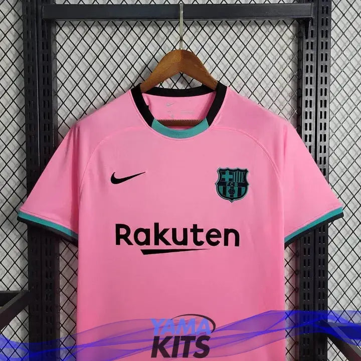 Maillot FC Barcelone Third "Rose" 2020/2021 YamaKits Foot