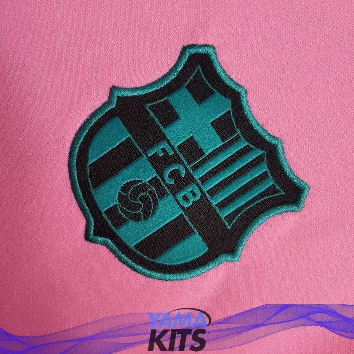 Maillot FC Barcelone Third "Rose" 2020/2021 YamaKits Foot