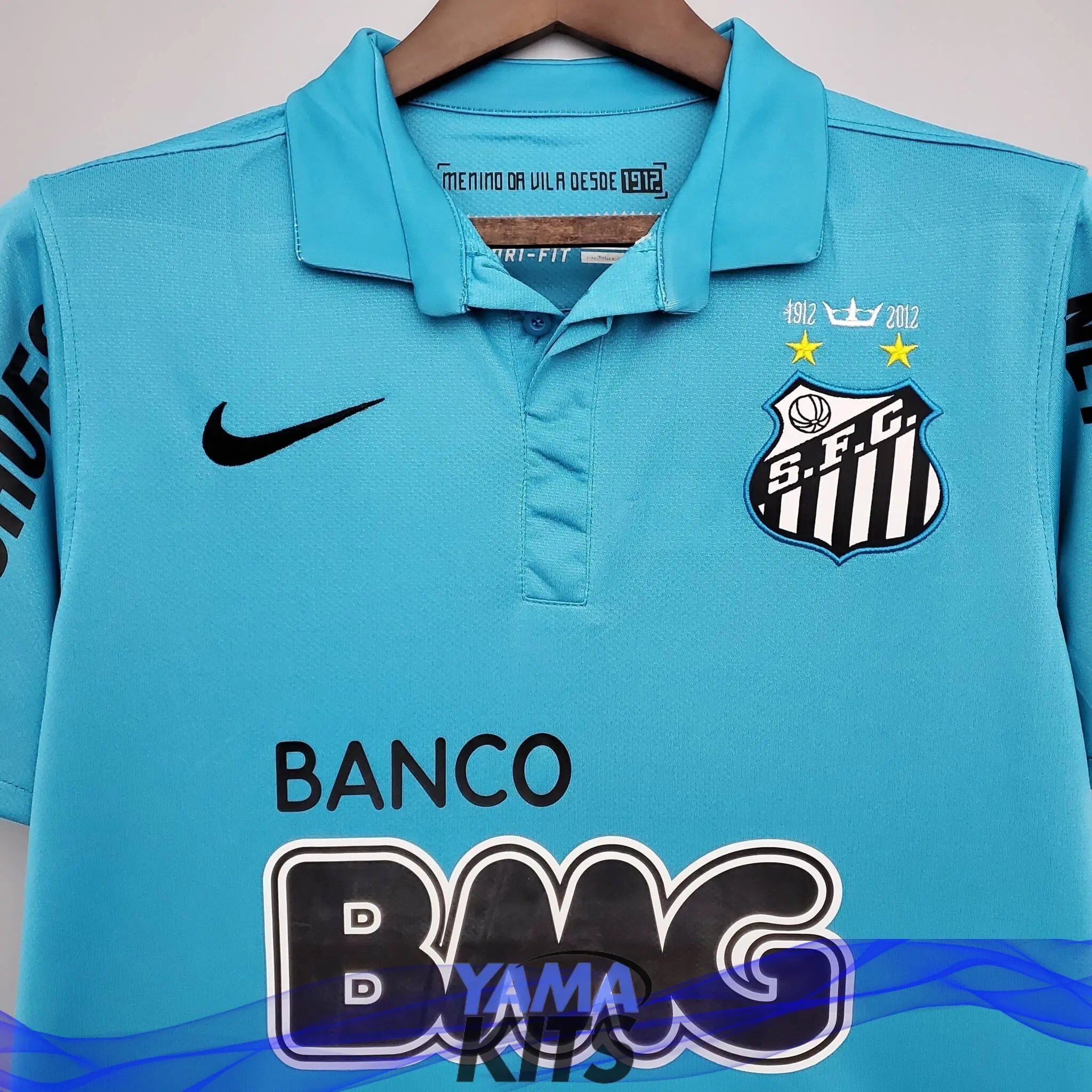 Maillot FC Santos Retro "Bleu" 2012/2013 YamaKits Foot