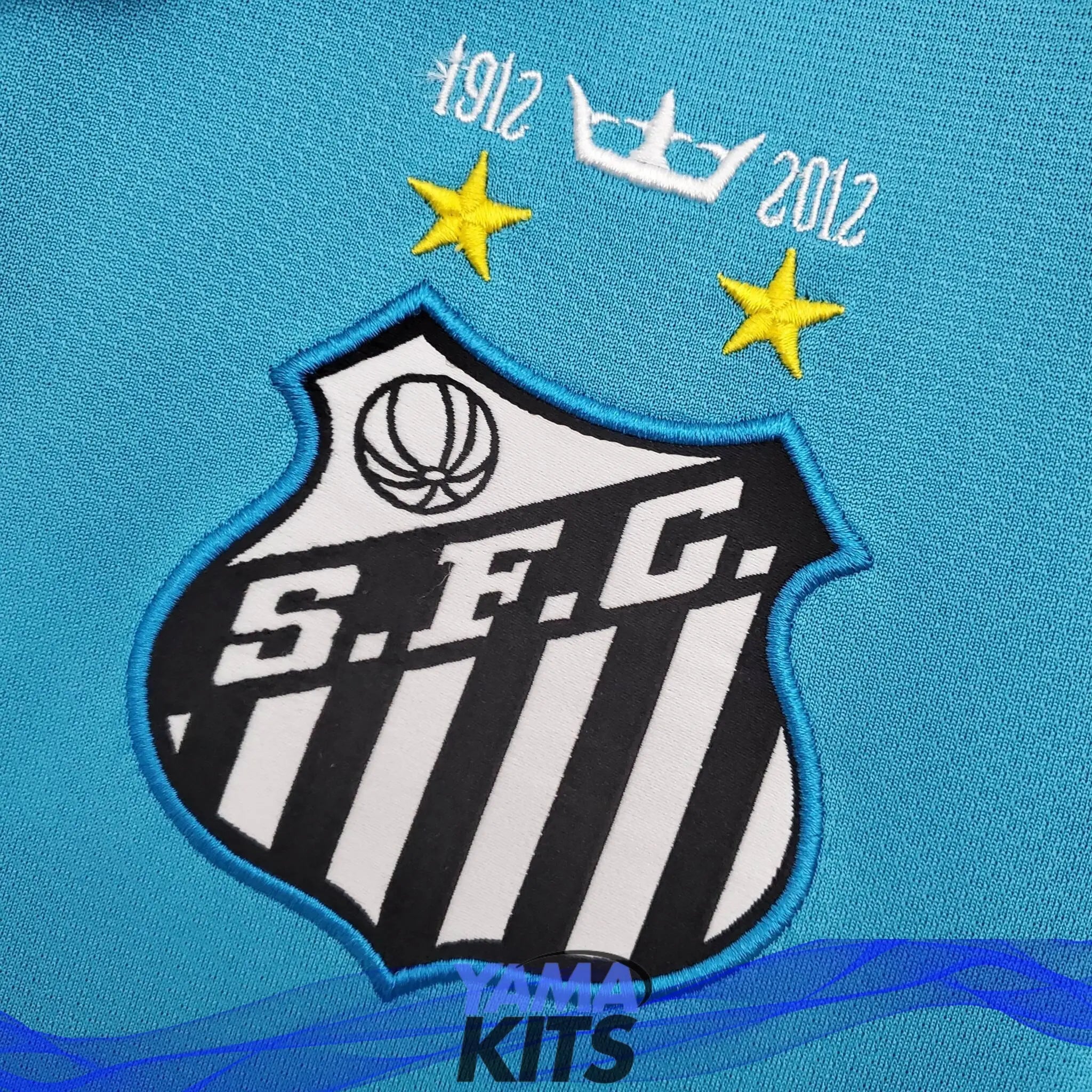 Maillot FC Santos Retro "Bleu" 2012/2013 YamaKits Foot