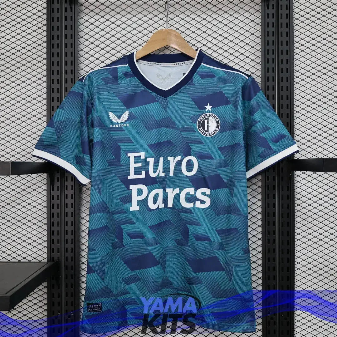 Maillot Feyenoord extérieur "Bleu" 2023/2024 YamaKits Foot