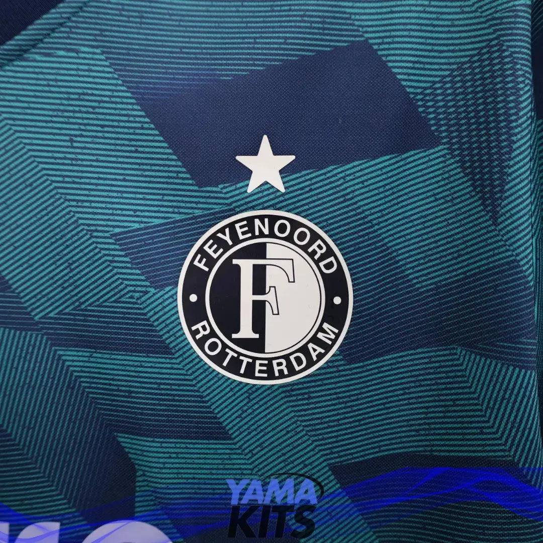 Maillot Feyenoord extérieur "Bleu" 2023/2024 YamaKits Foot