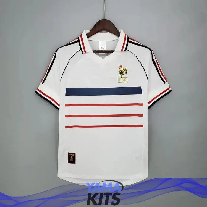 Maillot France Retro CDM "Blanc" 1998 YamaKits Foot
