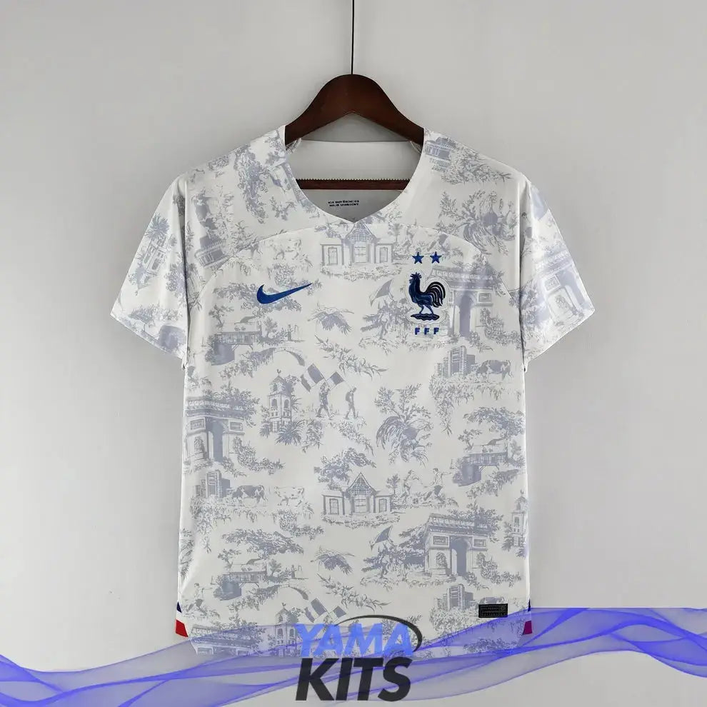Maillot France extérieur Coupe du Monde 2022 YamaKits Foot