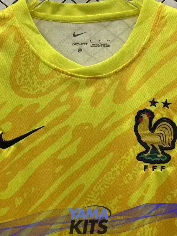 France Yellow Goalkeeper Jersey 2024-2025