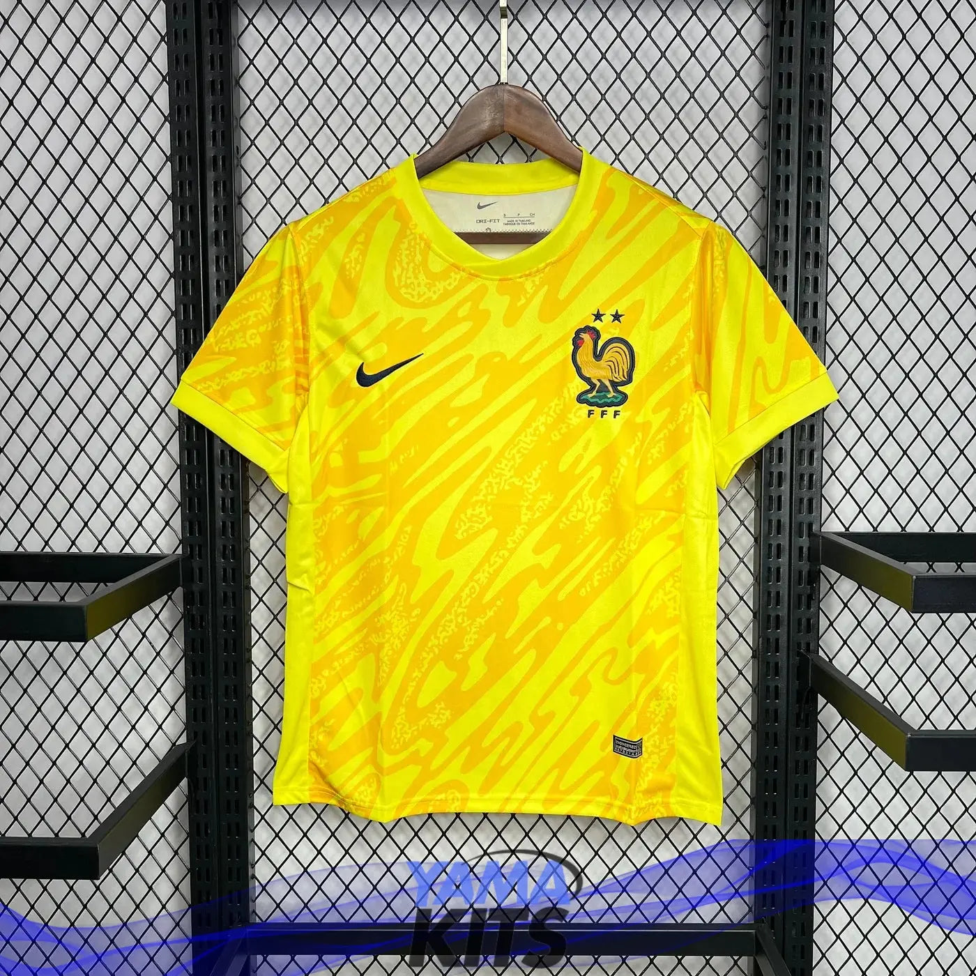 Maillot Gardien France Jaune 2024-2025 YamaKits Foot