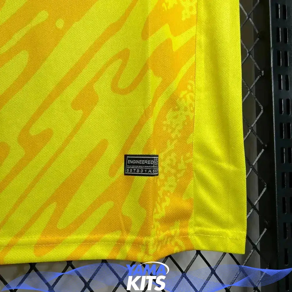 Maillot Gardien France Jaune 2024-2025 YamaKits Foot