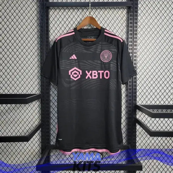 Maillot Inter Miami extérieur "Noir" 2023/2024 YamaKits Foot