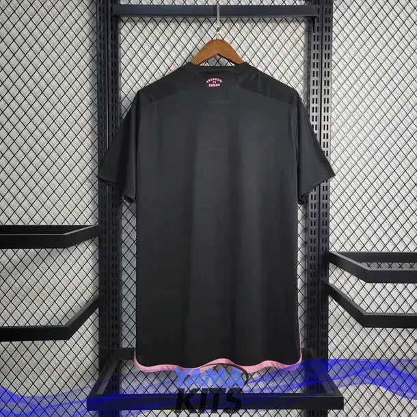 Maillot Inter Miami extérieur "Noir" 2023/2024 YamaKits Foot