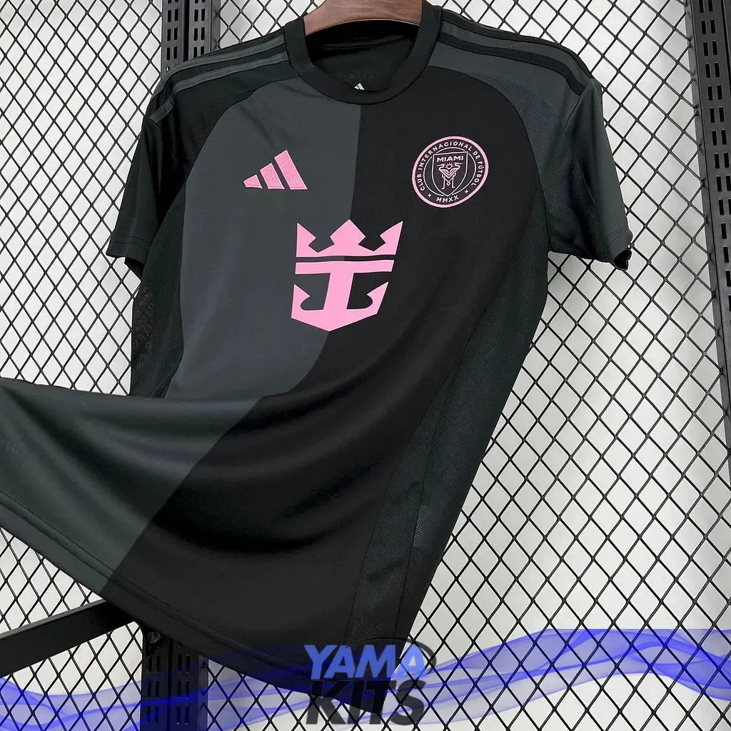 Maillot Inter Miami extérieur "Noir" 2025/2026 YamaKits Foot