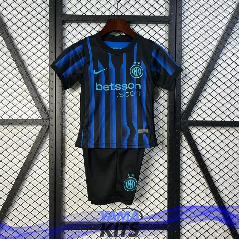 Maillot Inter Milan enfant domicile "Bleu" 2025/2026 YamaKits Foot