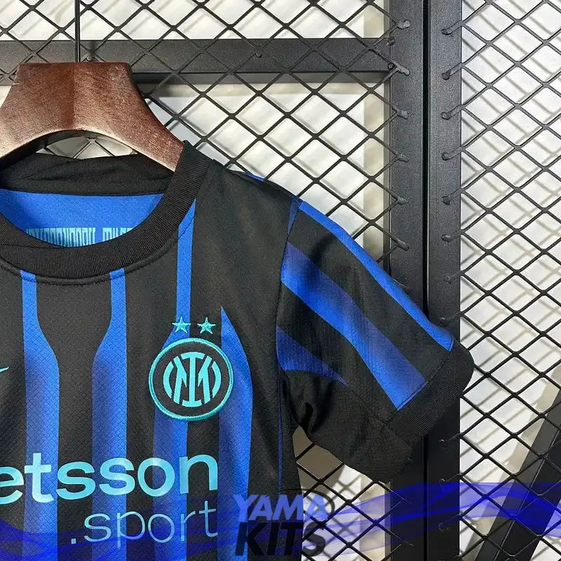 Maillot Inter Milan enfant domicile "Bleu" 2025/2026 YamaKits Foot