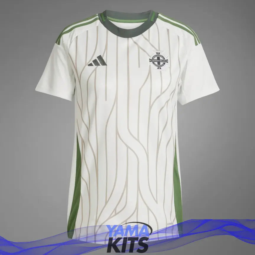 Maillot Irlande extérieur Féminin "Blanc,Vert" 2025/2026 YamaKits Foot