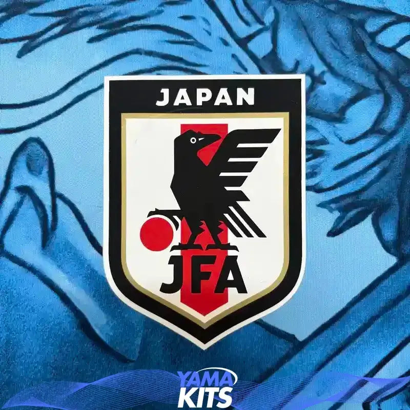 Maillot Japon concept "bleu sabre" 2026/2027 YamaKits Foot