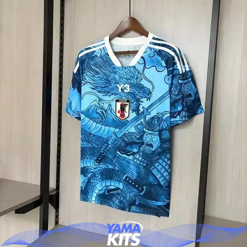 Maillot Japon concept "bleu sabre" 2026/2027 YamaKits Foot
