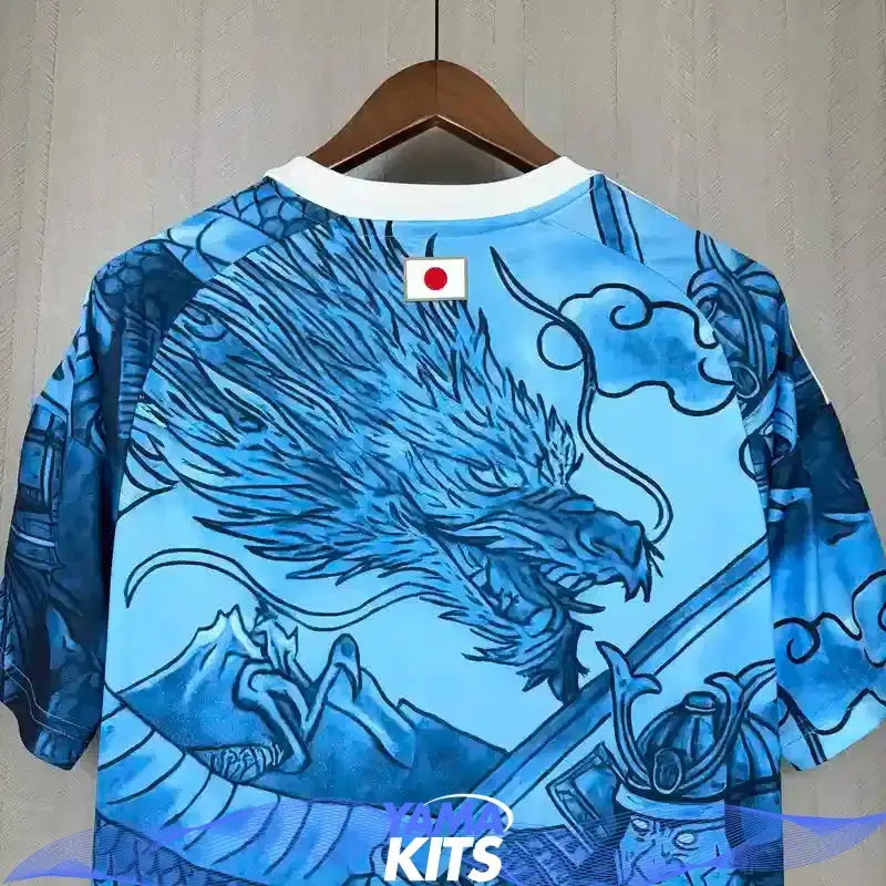 Maillot Japon concept "bleu sabre" 2026/2027 YamaKits Foot