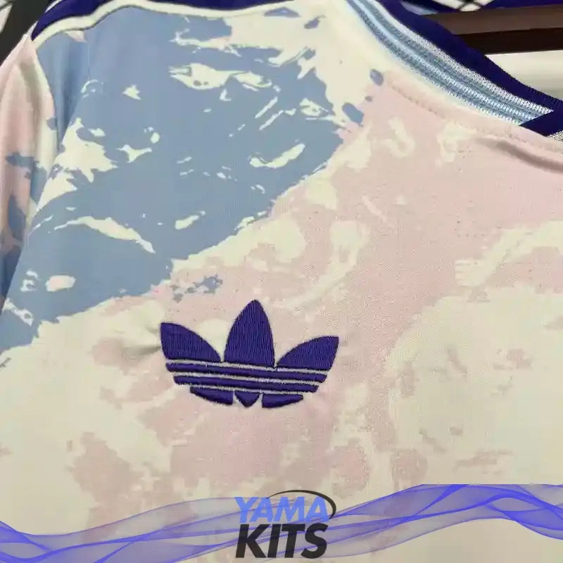 Maillot Japon extérieur "Blanc, bleu" 2025/2026 YamaKits Foot