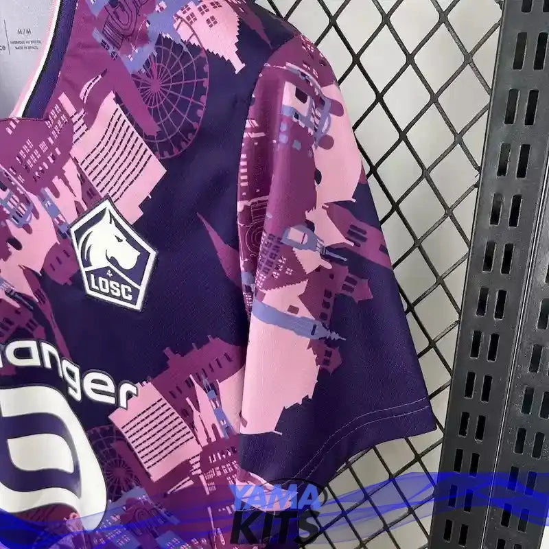 Maillot Lille OSC extérieur 2025/2026 YamaKits Foot