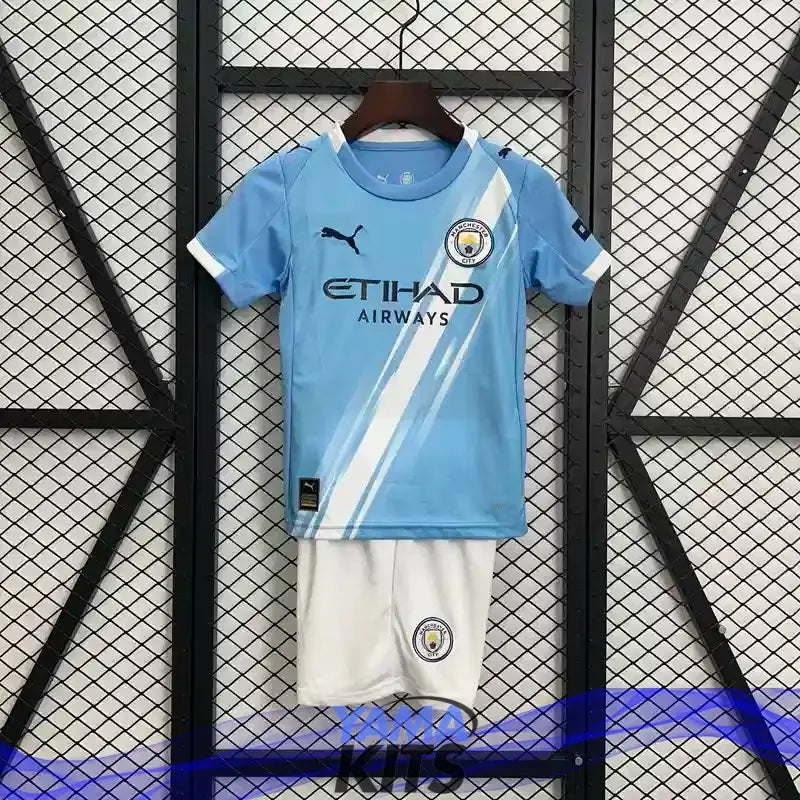 Maillot Manchester City enfant domicile 2025/2026 YamaKits Foot