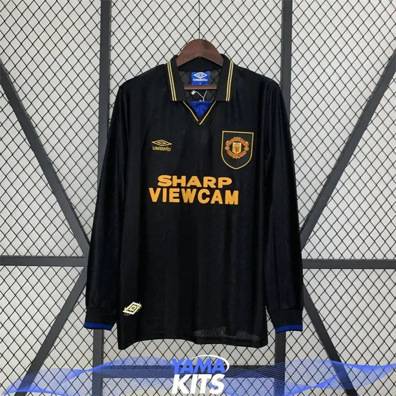Maillot Manchester united extérieur Rétro manches longues 1993/1994￼ YamaKits Foot