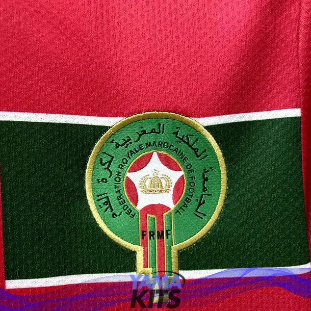 Maillot Maroc domicile "Rouge" 2022/2023 YamaKits Foot