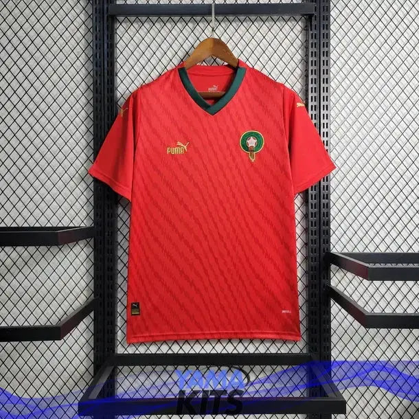 Maillot Maroc domicile "Rouge" 2022/2023 YamaKits Foot