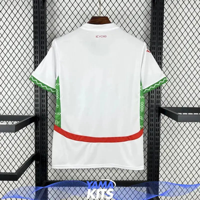 Maillot Maroc extérieur "Blanc" 2025/2026 YamaKits Foot