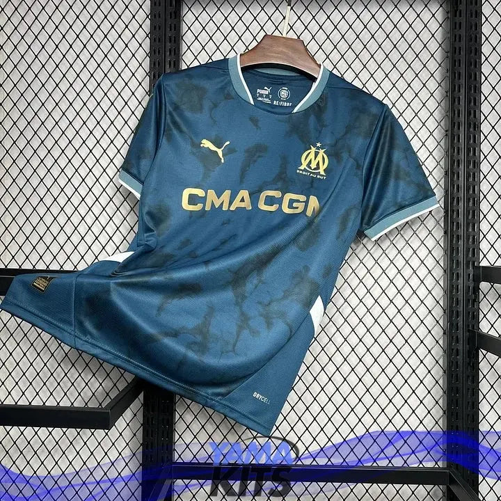 Maillot Marseille extérieur "Bleu" 2024/2025 YamaKits Foot