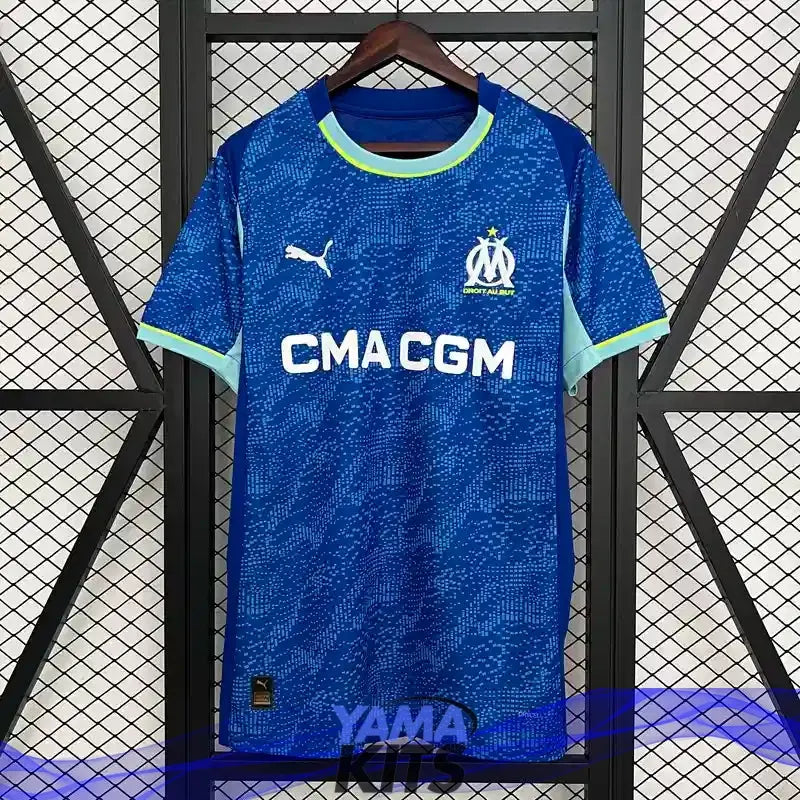 Maillot Marseille extérieur "Bleu" 2025/2026 YamaKits Foot
