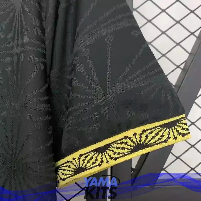 Maillot Mexique "Gold, Noir" 2025/2026 Version Player YamaKits Foot