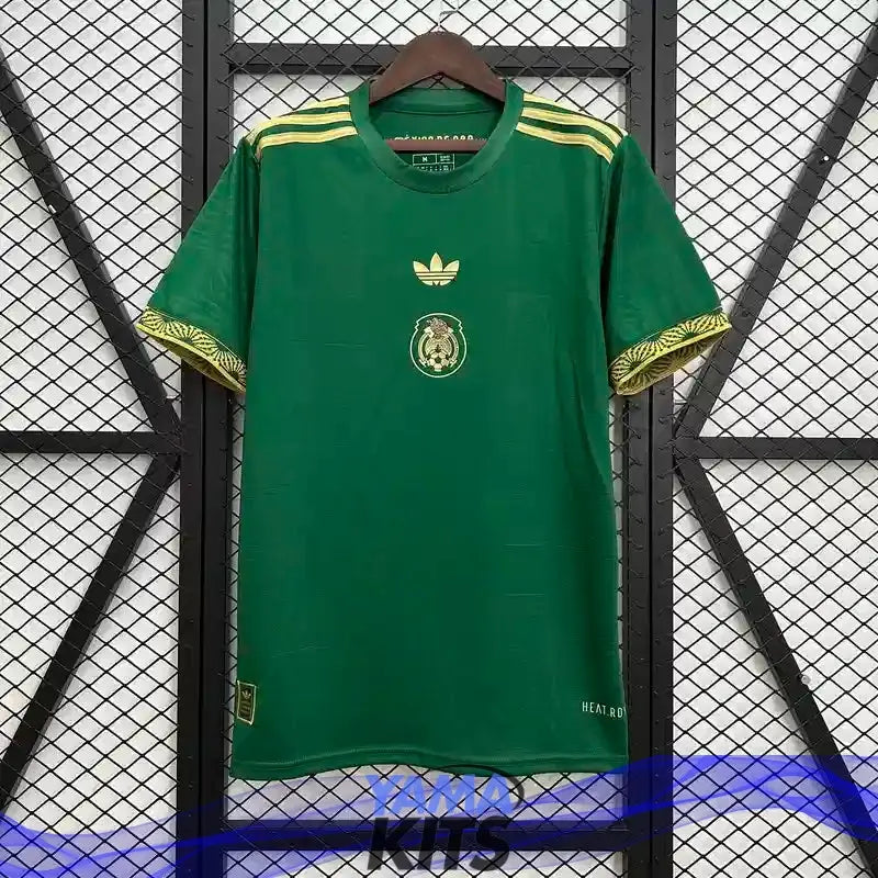 Maillot Mexique concept "Vert, Gold" 2025/2026 YamaKits Foot