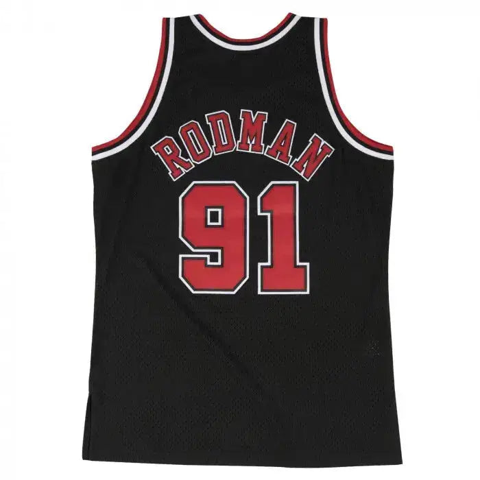 Maillot NBA Dennis Rodman Chicago Bulls 1997-98 Mitchell&Ness swingman YamaBasketball