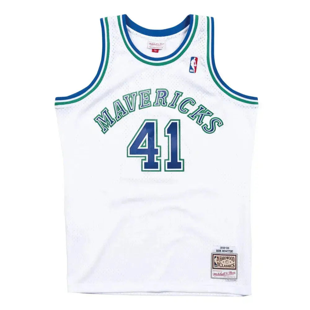 Maillot NBA Dirk Nowitzki Dallas Mavericks 1998-99 Mitchell&Ness Swingman YamaBasketball