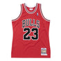Maillot NBA Michael Jordan Chicago Bulls Rouge 1987-88 Mitchell & Ness