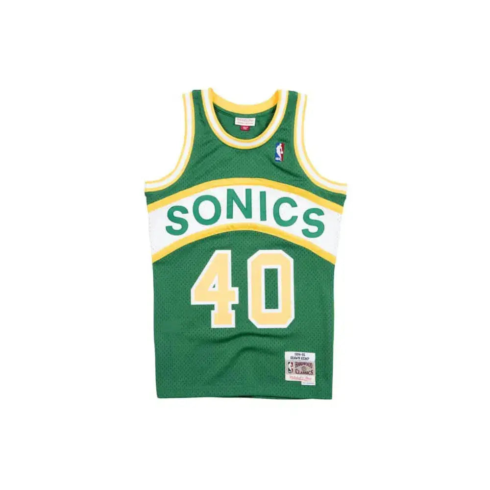 Maillot NBA Shawn Kemp 1994-95 Seattle Supersonics Road Swingman Mitchell&Ness YamaBasketball