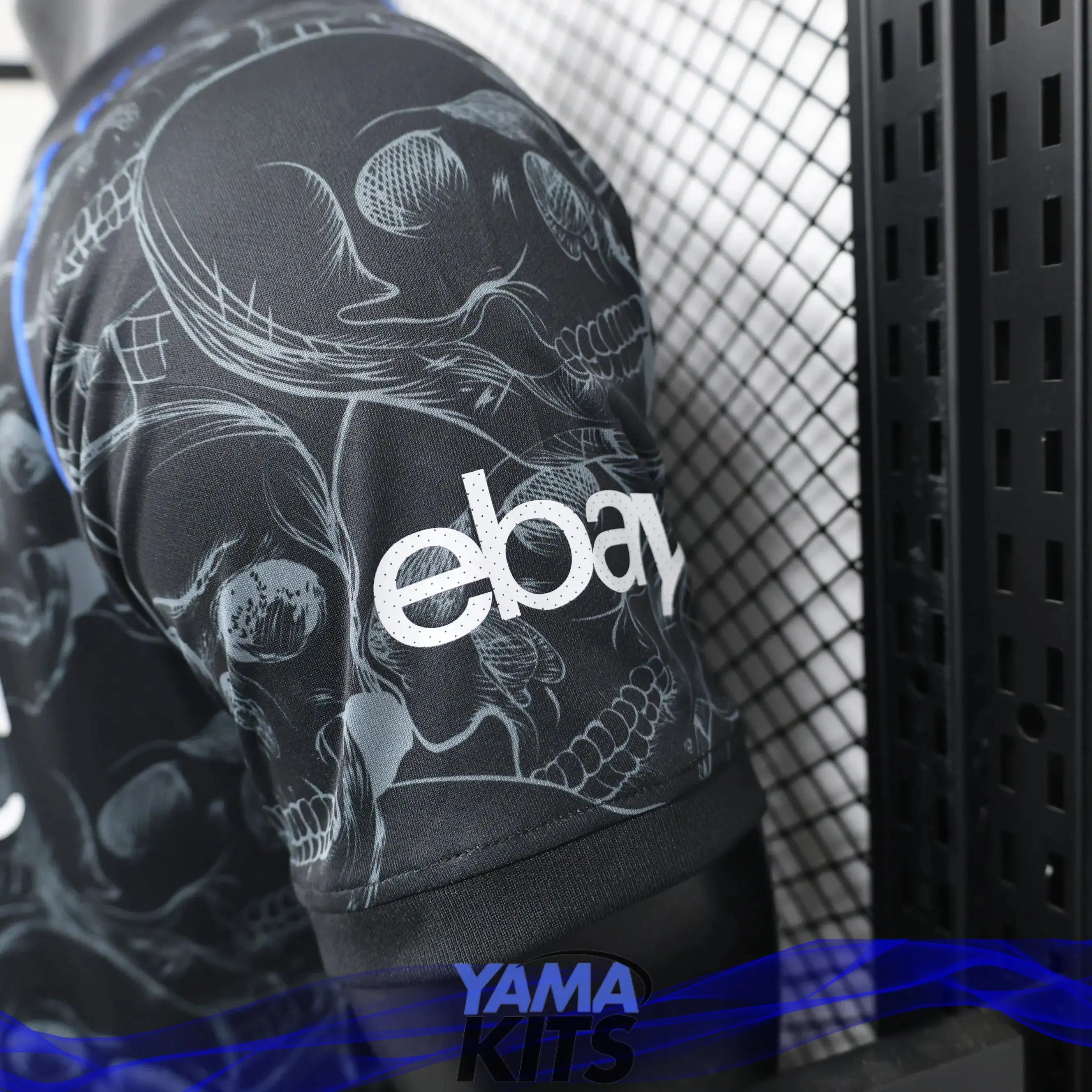 Maillot Napoli Concept "Noir" 2023/2024 Version Player YamaKits Foot
