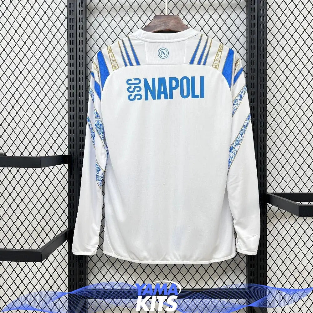 Maillot Napoli Pré-Match Manches Longues 2025/2026 Classic Shirtss