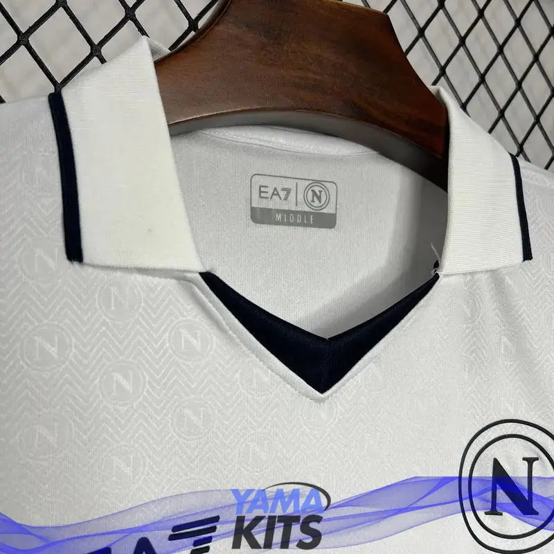 Maillot Napoli extérieur "Blanc" 2024/2025 YamaKits Foot