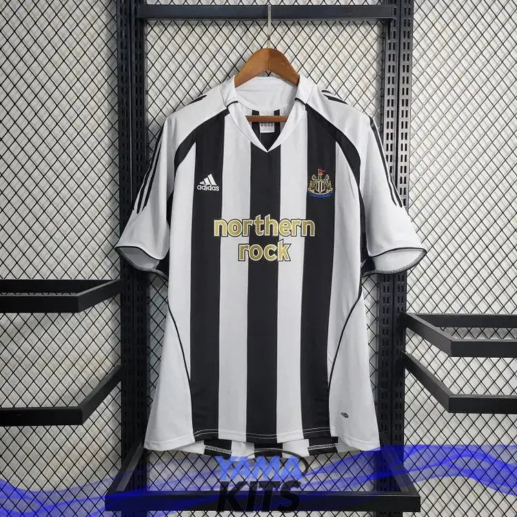 Maillot Newcastle Retro "blanc,Noir" 2004/2005 YamaKits Foot
