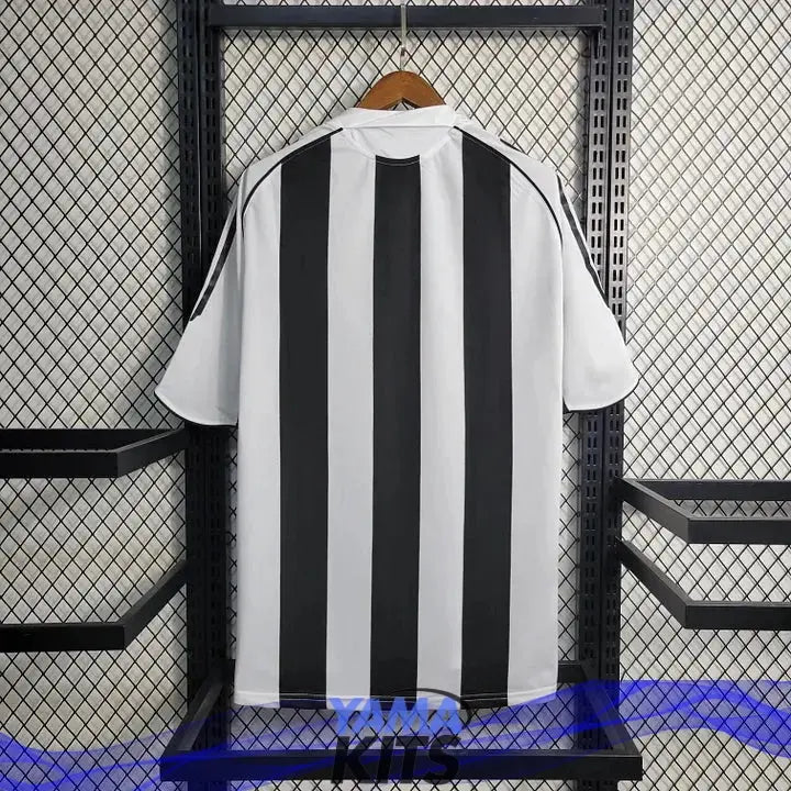 Maillot Newcastle Retro "blanc,Noir" 2004/2005 YamaKits Foot