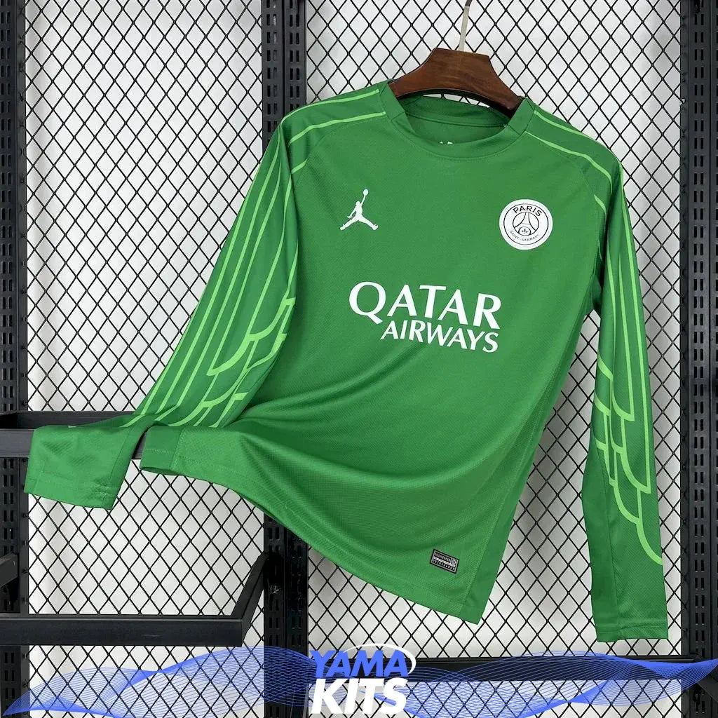 Maillot PSG manches longues "Vert" Yamakits