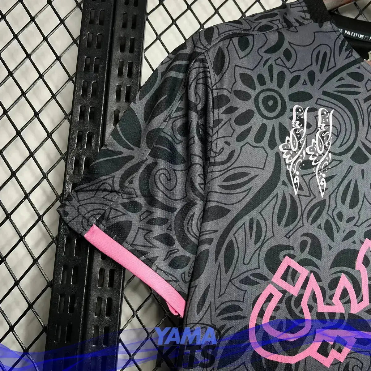 Maillot Palestine Concept « Noir » 2024/2024 YamaKits Foot