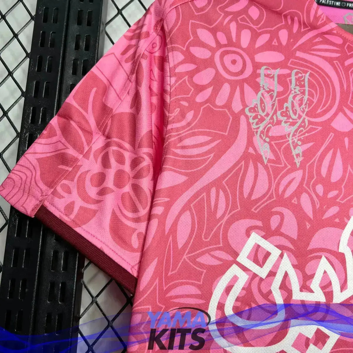 Maillot Palestine Concept « Rose » 2024/2025 YamaKits Foot